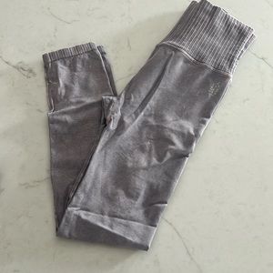 Free People FP Movement purple/gray leggings xs/s
